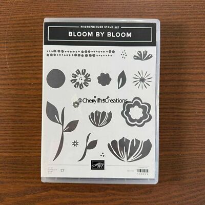 Bloom By Bloom Stampin Up Stamp Set 148820 NEW