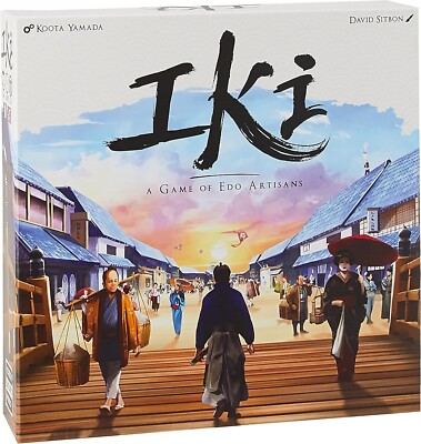 Iki A Game Of Edo Artisans Sorry We Are French SWIKI-R02 Board Card Strategy
