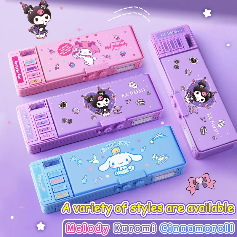 Sanrio Cinnamoroll Multifunction Pencil Case Large Capacity Pencil