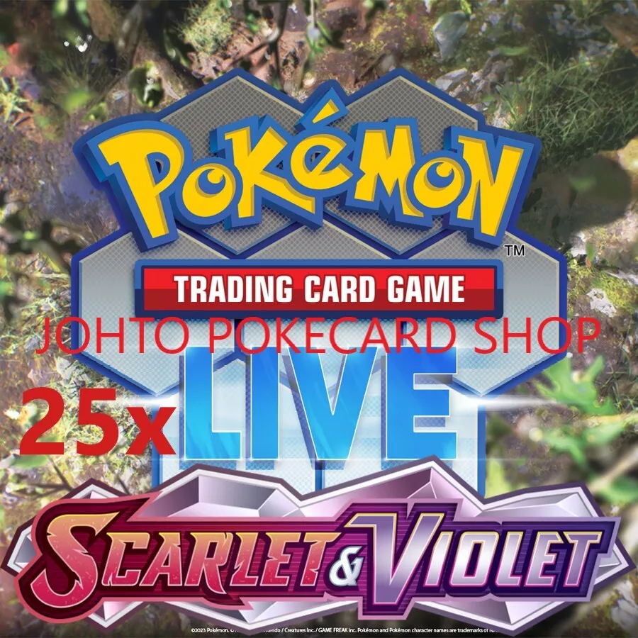 Scarlet & Violet - Pokemon TCGL Codes