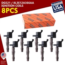 8PCS For Motorcraft Ignition Coils DG521 Ford F150 Expedition 4.6L 8L3Z12029A