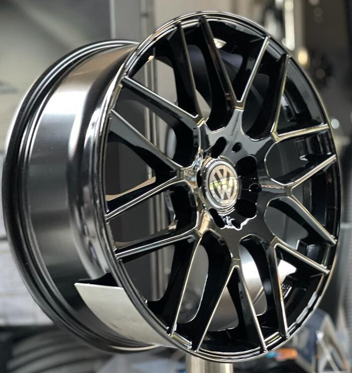 CERCHIO IN LEGA GMP STELLAR PER SKODA ENYAQ 8X19 5X112 BLACK DIAMOND