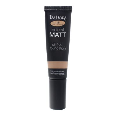 Isadora Natural Matt Oil-Free 18 Matt Almond Foundation 35ml For Women