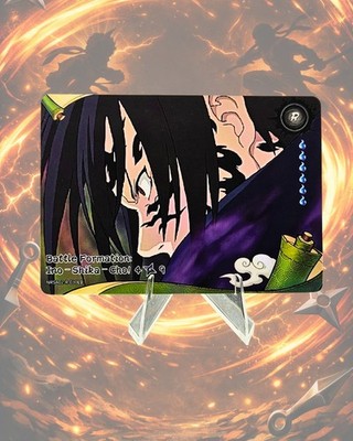 Naruto Kayou English Series 2 Card - Battle Formation - NRSA02-R-030L1 NM
