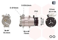 VAN Wezel Kompressor, Klimaanlage FüR Ford