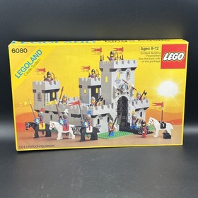 Vintage LEGO Set 6080, King's Castle, 100% Complete w/ Box & Instructions