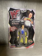 Vintage 1999 Just Toys WWF Bend-Ems Mr. Vince McMahon Series 11 MOC Wrestling 