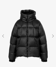 Goldwin Pertex Quantum Down Parka Jacket size 4 large black 