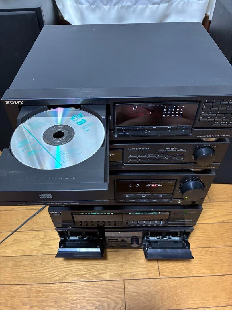 SONY LBT-V725 CDP-M59付 Sony LBT-V725 Stereo System w/ CDP-M59 | Vintage Hi-Fi