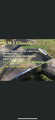 DMI s Classifier Set  Crater Of Diamonds - Gold Gemstone Mining Fossil Collect