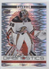 2020-21 Upper Deck Allure Diagnostics Red John Gibson #D-2 0a9a