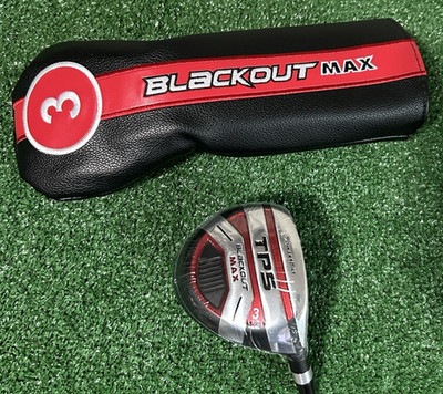 PowerBilt Golf Club 3 Fairway Wood TPS Blackout Max R Flex