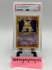 1999 Pokemon Base Set #1 Alakazam Holo Card WOTC PSA 5 EXCELLENT