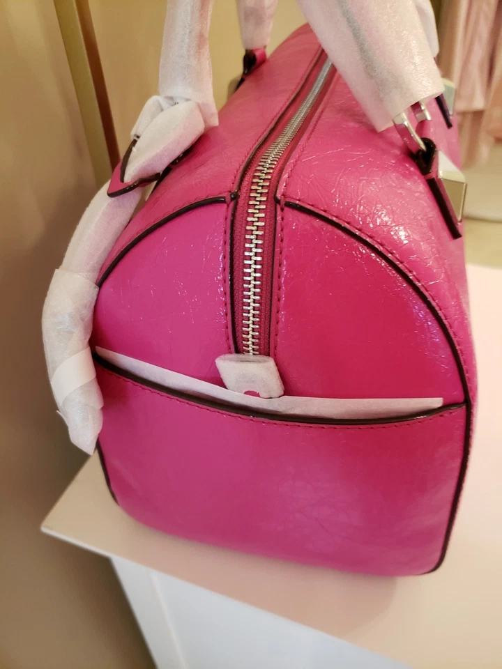 🌷 NUEVO CON ETIQUETAS 🌷Michael Kors 🌷 Bolso Bandolera/Cartera Mediano GRAYSON WILD BERRY PINK  Foto 4 de 4