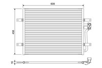 Kondensator Klimaanlage Valeo 822654 Aluminium FüR VW Golf 7 5G1 BQ1 BE1 BE2
