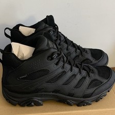 Merrell MOAB 3 Mid Tactical WP Hiking Boots Black J003911 Men's Size 13