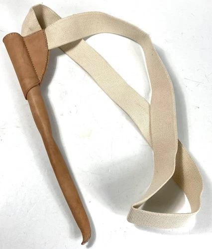 REVOLUTIONARY WAR BRITISH BROWN BESS MUSKET RIFLE BAYONET CARRY SCABBARD & STRAP