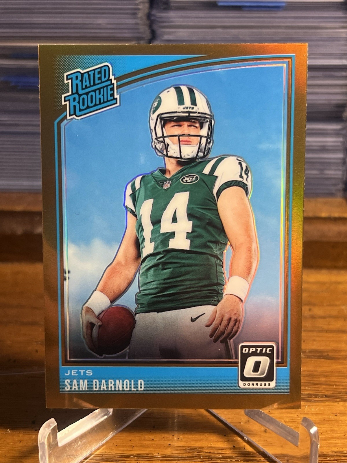 2018 Donruss Optic Rated Rookie Sam Darnold #151 Bronze Prizm (RC)