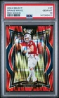 2024 Panini Select #27 Drake Maye Red Shock PSA 10