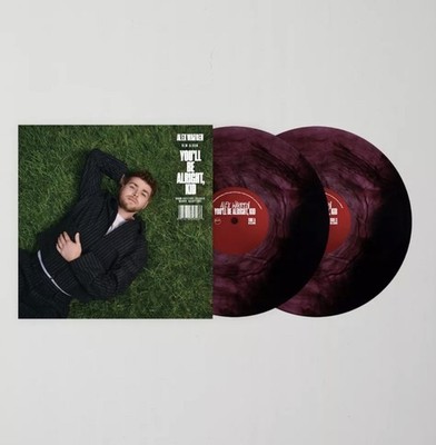 Alex Warren You'll Be Alright Kid UO Maroon Galaxy Vinyl /1000 *Sealed*