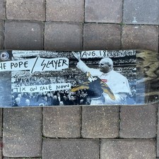 Supreme AntiHero Slayer Pope Skateboard Deck S/S 16
