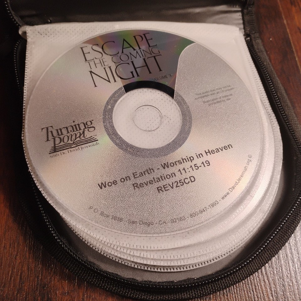 ESCAPE THE COMING NIGHT Dr. David Jeremiah Volumes 3 and