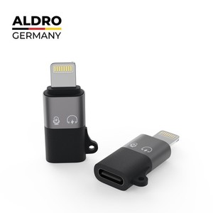 Adaptador iOS iPhone a USB C OTG (2x) Adaptador USB-C iPhone iPad Auriculares