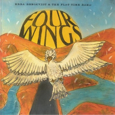 BERGKVIST, Ebba & THE FLAT TIRE BAND - Four Wings - gatefold turquoise vinyl LP