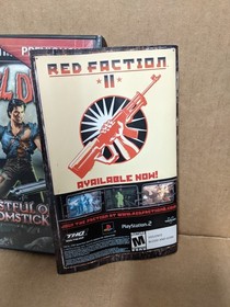 Evil Dead: A Fistful of Boomstick Sony PlayStation 2 PS2 CIB Blockbuster Rental