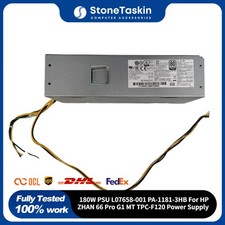180W PSU L07658-001 PA-1181-3HB For HP ZHAN 66 Pro G1 MT TPC-F120 Power Supply
