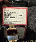 1970s PHASAR 2000 VINTAGE LED DIGITAL WATCH WORKING — photo 2