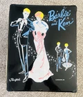 Vintage 1963 Black Barbie & Ken Dual Wardrobe Case by Ponytail Mattel Case Only