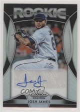 2019 Panini Prizm Rookie Silver Prizm Josh James #RA-JJ Auto RC 00e5
