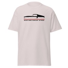 For Mustang Shelby GT500 1967-1968 Fans Big Block T-Shirt Birthday Racing Unisex