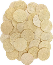 36 Pack Facial Loofah Pads Round Loofah Facial Exfoliating Skin Scrub Pads