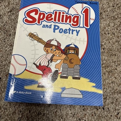ABEKA SPELLING AND POETRY 1 FOURTH EDITION 2012 student workbook 