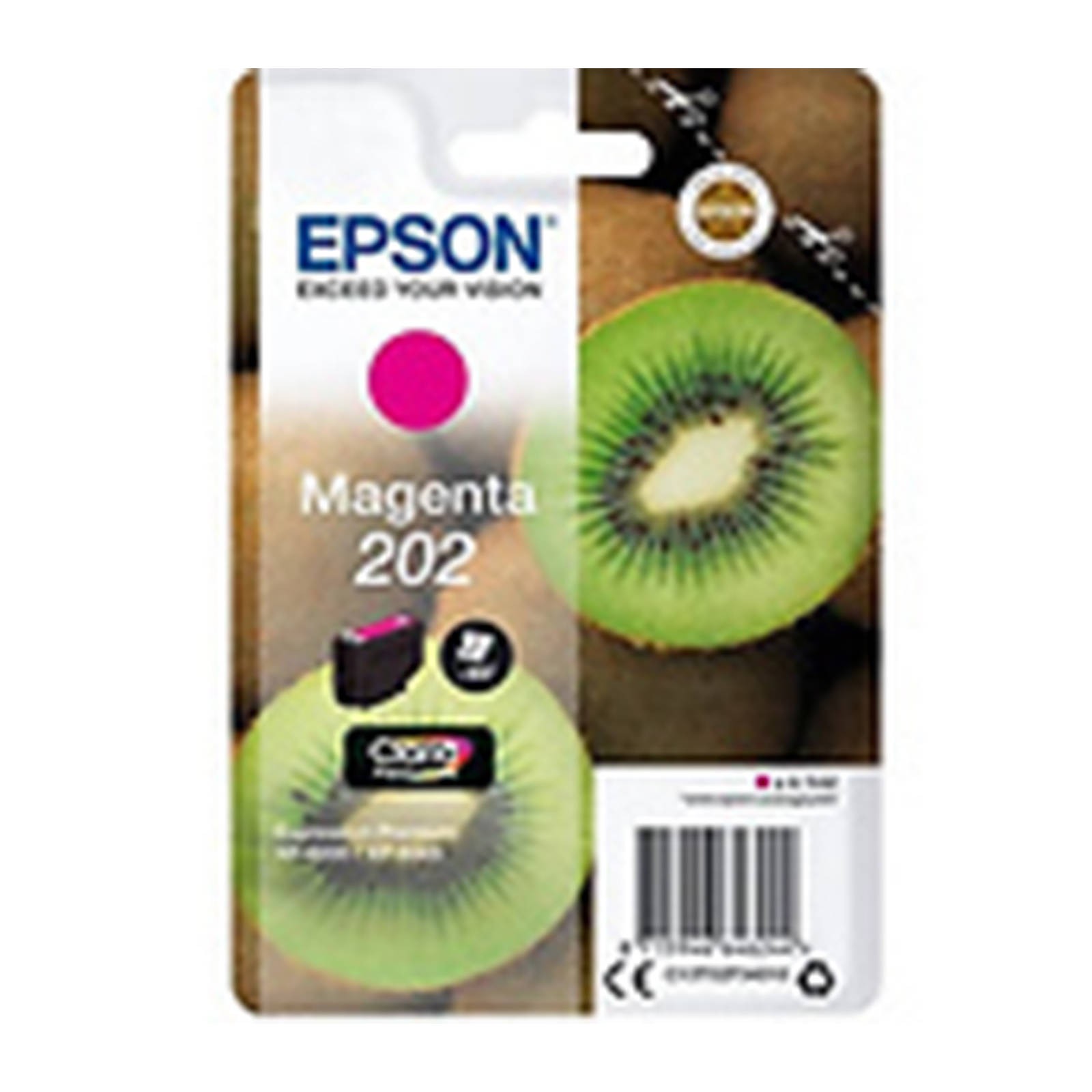 Epson Magenta 202 (T02f34010) Original Claria Premium Standard Capacity Ink Cartridge (Kiwi) - Image 2