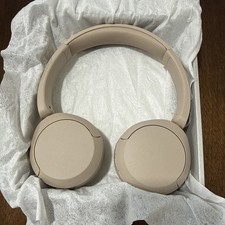 SONY WH-CH520 Wireless Headphones Bluetooth Headset with Microphone Cappuchino