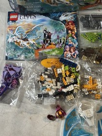 LEGO Elves 41179 Queen Dragon&rsquo;s Rescue INCOMPLETE Bags 4-7 Sealed Wings on Sheet