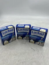 Lacaid Lactase Enzyme Supplement Exp 02/2028 Pack Of 3