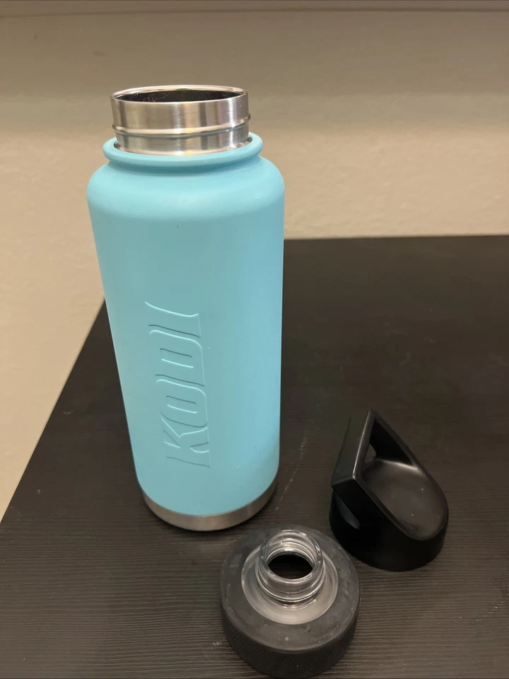 RTIC Stainless Steel Water Bottle~16oz~ teal color - Image 3 of 4