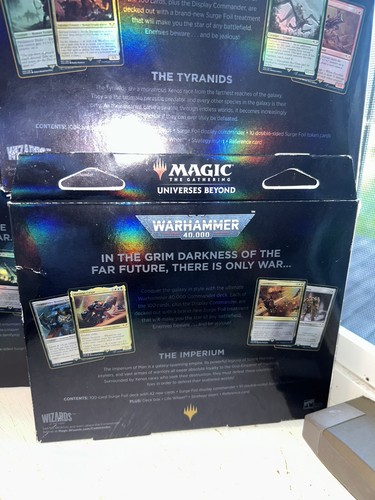 MTG Set of 4 Beyond Warhammer 40K Collectors Edition Commander Decks - 第 8/10 張圖片