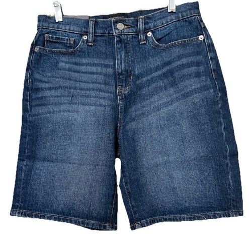 Bermuda donna Banana Republic nuovi con etichette taglia 6 ragazza denim vita media relaxed - Foto 1 di 5