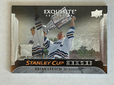 2025-26 Black Diamond Exquisite Stanley Cup Heroes Brian Leetch 230/299 – Ranger