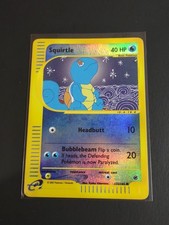 Pokemon TCG Squirtle Reverse Holo Common Expedition Base Set E-reader 132/165 LP on eBay