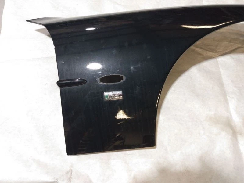 Jaguar XKR XK8 X100 Passenger Right Front Fender Panel Black Fits 2000-2006 01 - Image 2 of 4