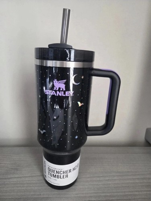 #ad Stanley Halloween 40 oz H2.0 Flow state Quencher Tumbler Spellcast Black NEW $69.99