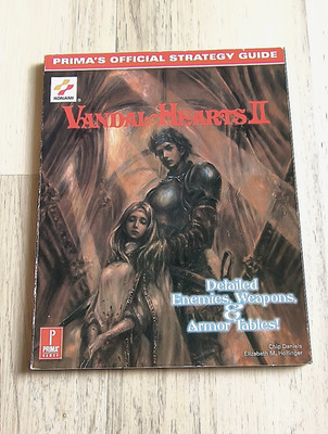 Vandal Hearts II 2 Prima s Official Strategy Guide Playstation