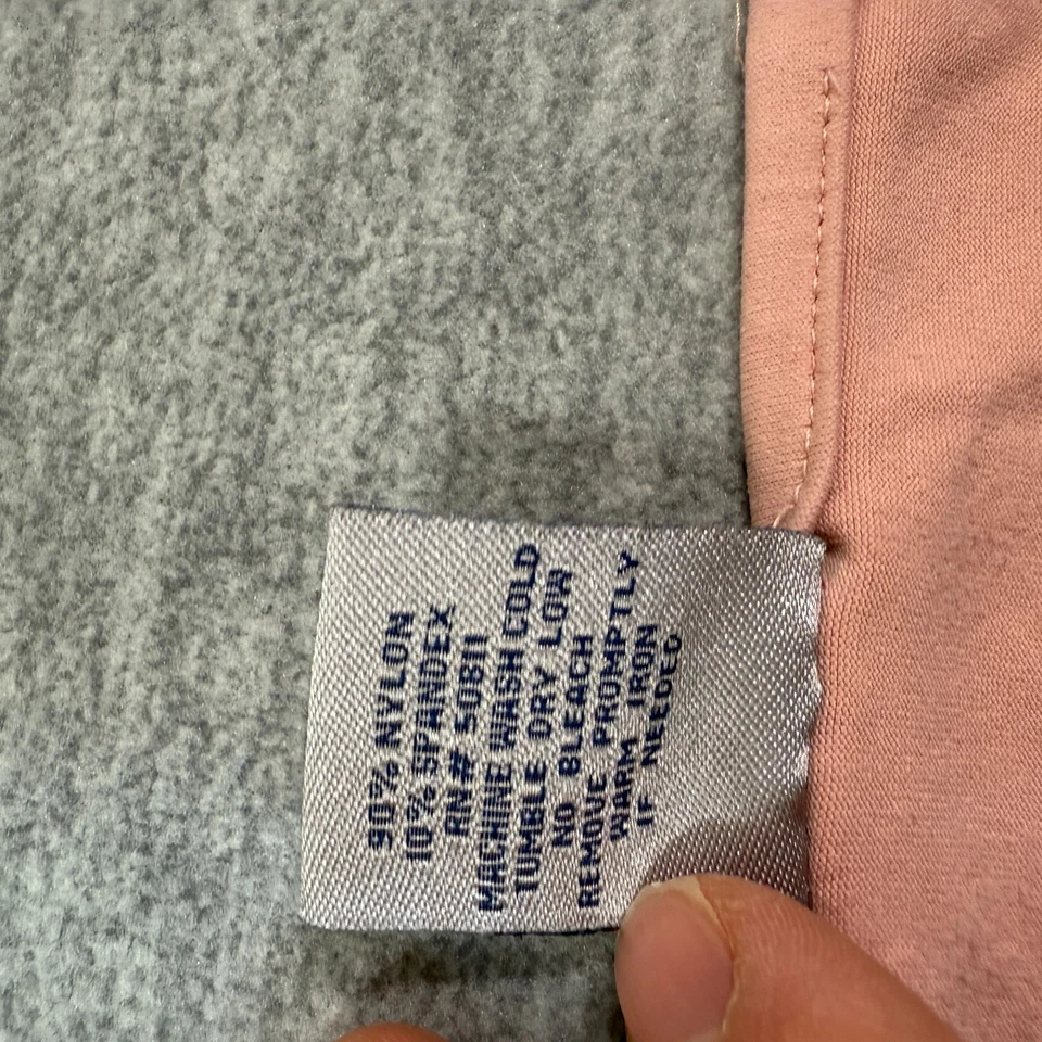 Camiseta sin mangas azul ancla para mujer L rosa correa de espagueti lisa elástica básica Y2K EE. UU. Foto 4 de 4