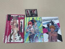 Chainsaw Man Bonus Book Dress Up Postcard Uniqlo Sticker Collectible